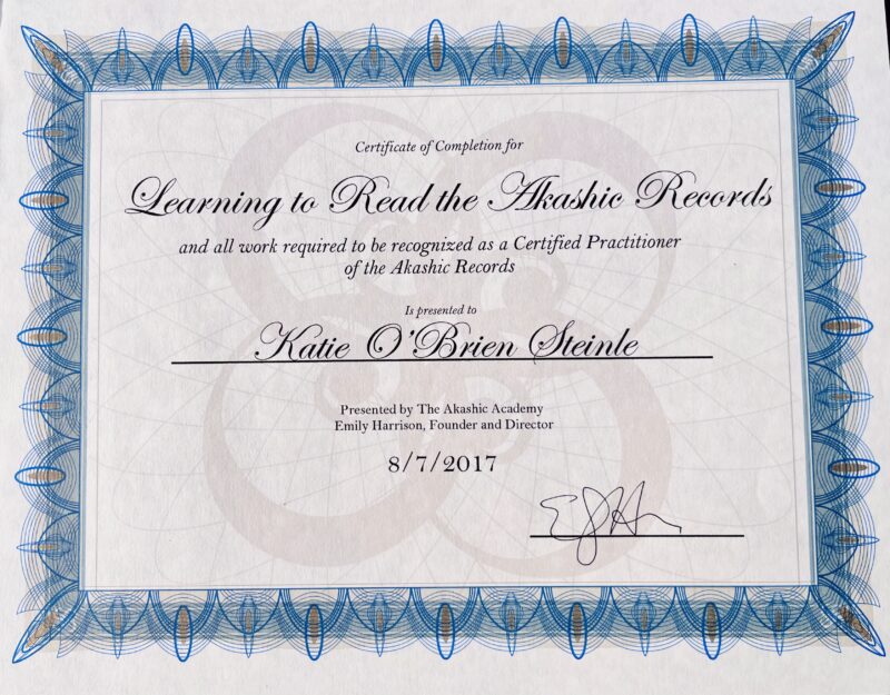 Akashic Records Certification